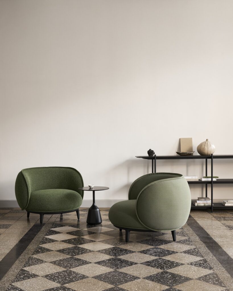 Parlour_Lounge_chair_Spectrum_col._08_Steelcyt_Trio_3_col._946,_Coin_side_table,_Formal_shelving_300_dpi_Tall